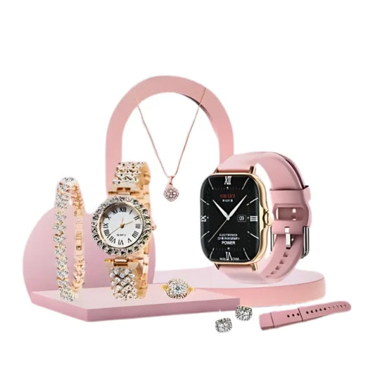 A58 Plus 6 In 1 – Smartwatch For Women | Best Quality Smart Watch For Girls | Perfect For Gift – Random Color