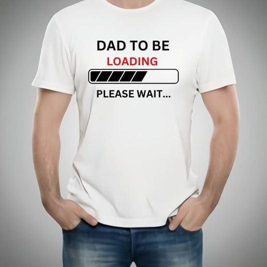 Combo Of Dad To Be & Mom To Be Style White T-shirt With Cute Design – Best Quality T-shirts For Girls | T-shirt For Women – T-shirt For Men